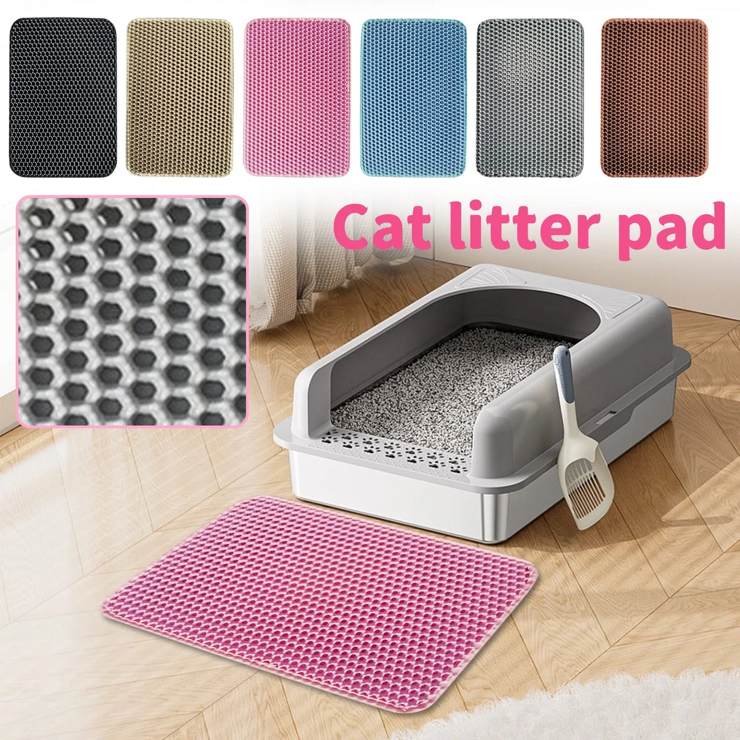 Tapete Coletor de Areia CleanPaws - Camada Dupla